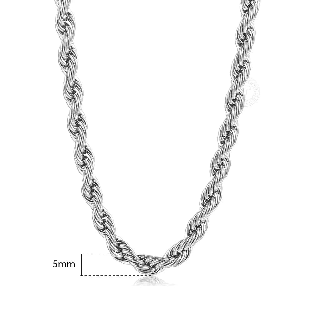 Twisted Rope Chain