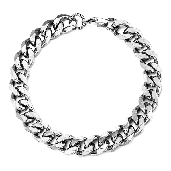 Cuban Link Anklet-Curb Cuban Link Anklets