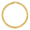 Cuban Link Anklet-Curb Cuban Link Anklets