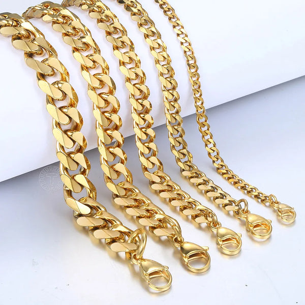 Cuban Bracelets-Curb Cuban Link Bracelets